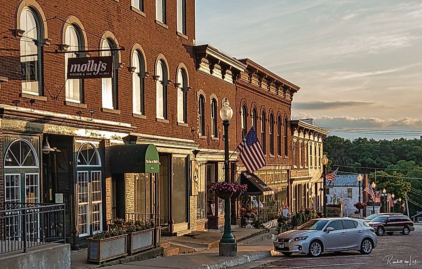 The Historic District in Mount Carroll, Illinois. Image credit: Randy von Liski via Flickr.com