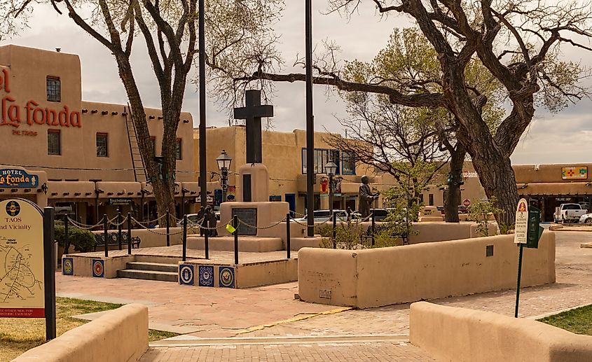 Downtown Taos, New Mexico