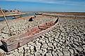 Droughts in the southern marshes of Iraq have lead to desertification.