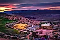 Page, Arizona, at sunset.