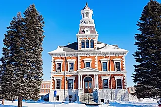 Old Courthouse in Macomb, Illinois.